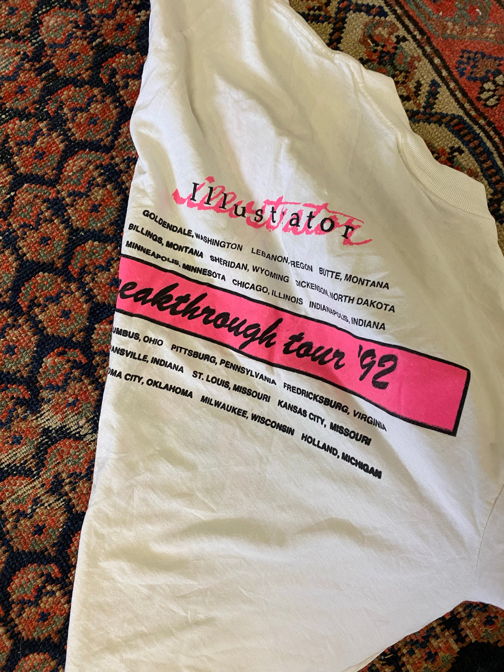 Vintage Illustration Graphic T Shirt - S/M