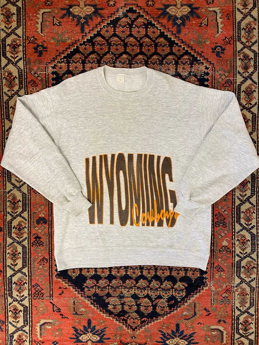 Vintage Wyoming Cowboys Crewneck - M