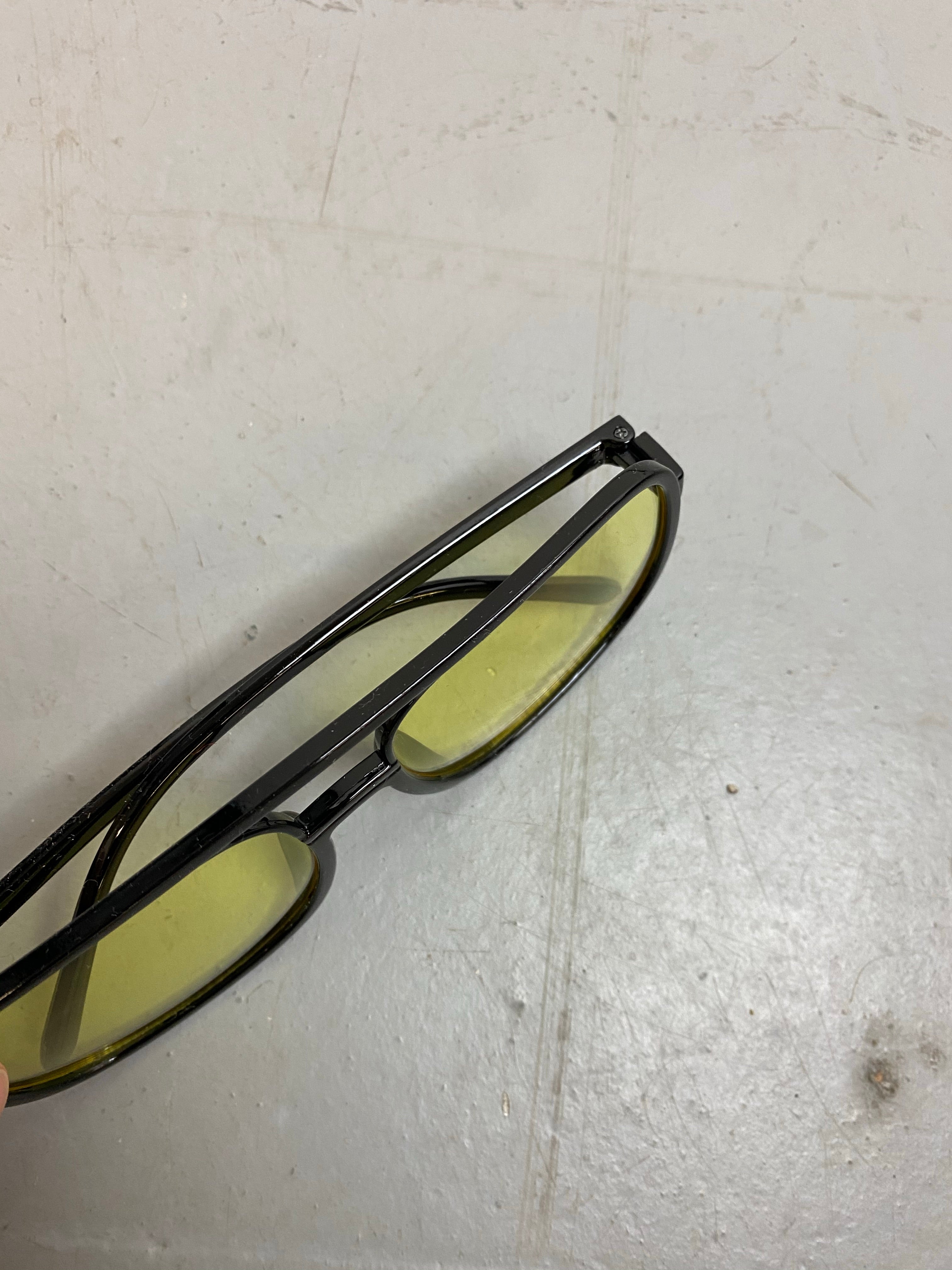 Green Tinted 60s Styled Sunglasses