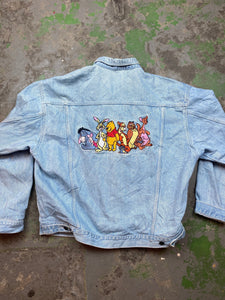 Embroidered Disney denim jacket