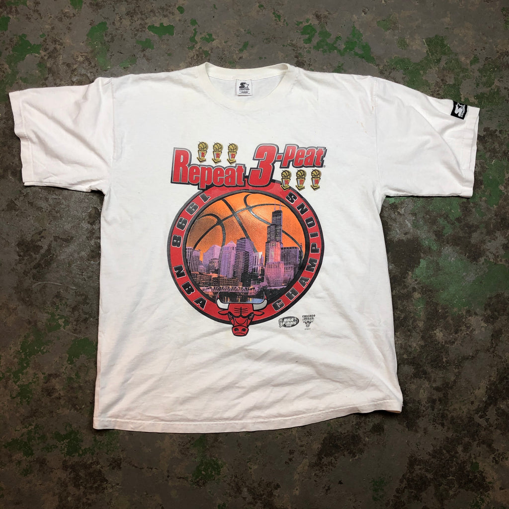 Bulls 3Peat starter t shirt