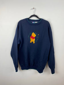 90s embroidered Pooh crewneck