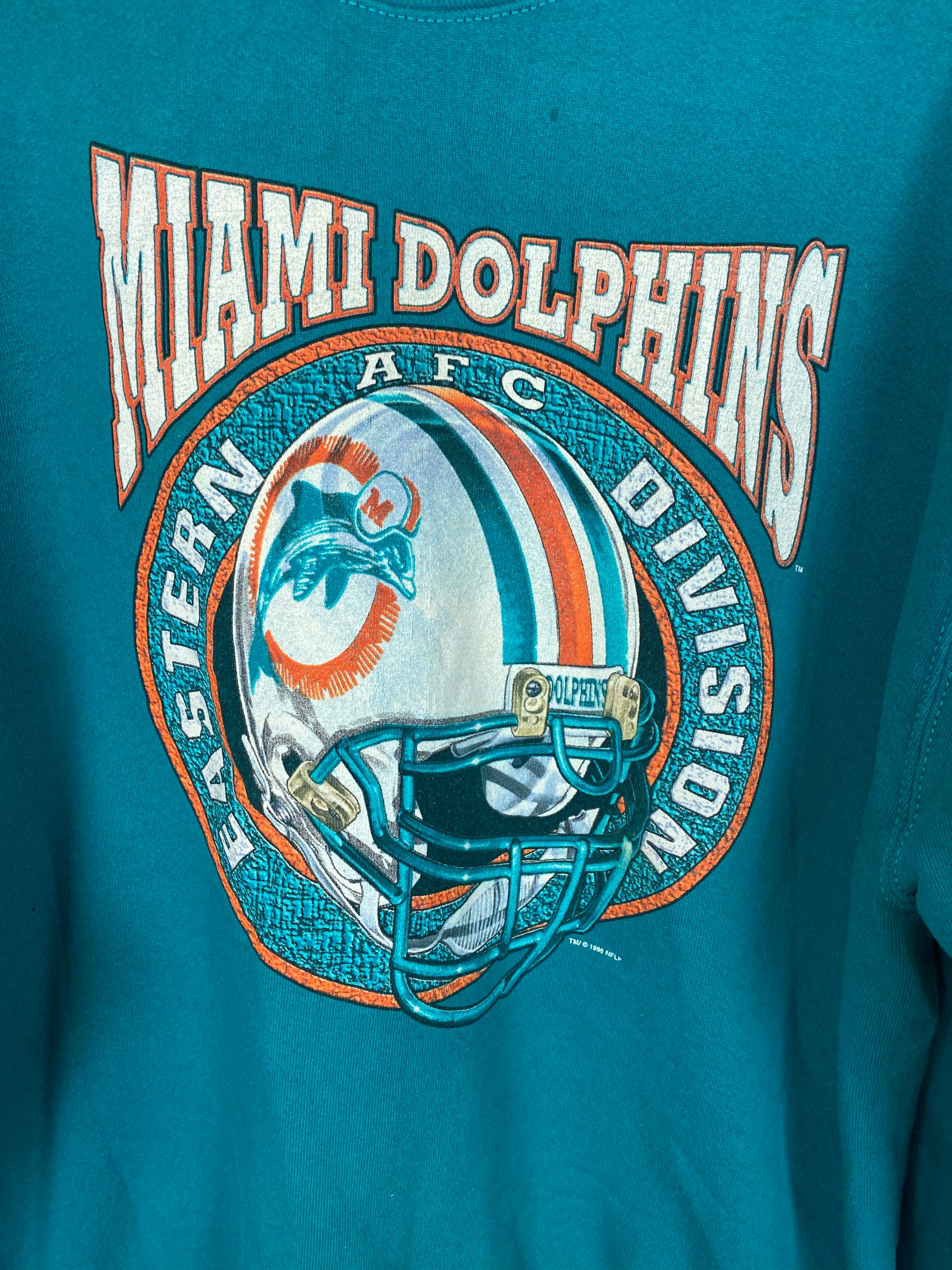 1995 Miami Dolphins crewneck - L