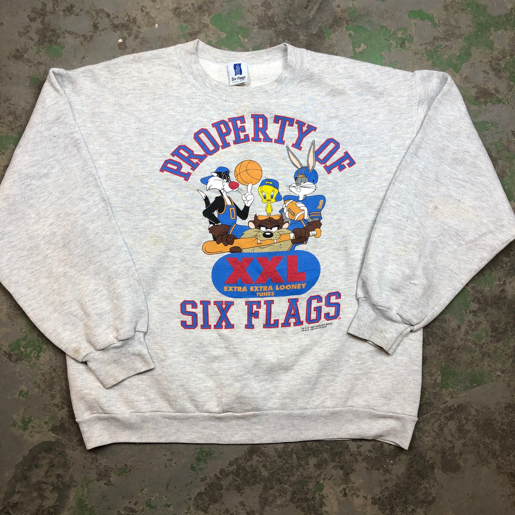 1996 Six Flags Crewneck