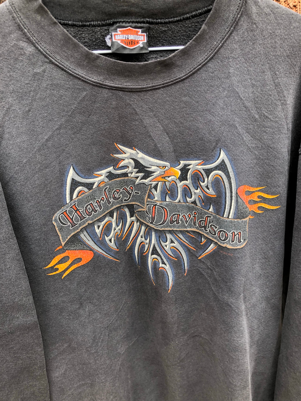 Double Sided Harley Crewneck Large/X-Large