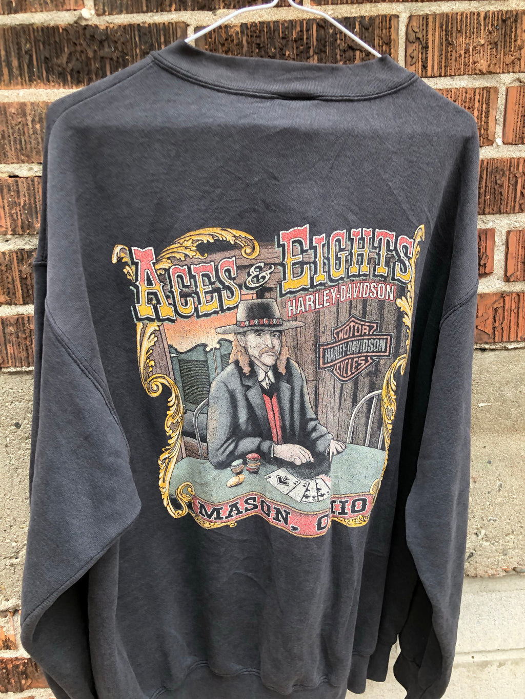 Double Sided Harley Crewneck Large/X-Large